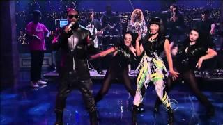 Nicki Minaj and will.i.am - Check It Out Letterman