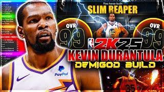 NBA2K25 KEVIN DURANTULA 610 DEMIGOD BUILD  2-WAY 3-LEVEL SHOT CREATOR