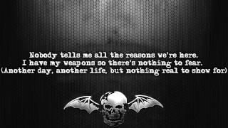 Avenged Sevenfold - M.I.A. Lyrics on screen Full HD