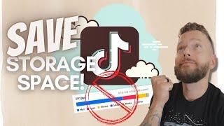 TikTok is killing your storage space #tiktok   #tech #tips