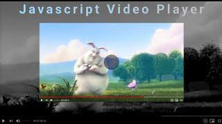 Custom Video Player in HTML CSS JS