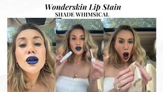 Wonderskin Lip Stain Lipstick Lip Tints Review Shade Whimsical