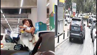 Hande y Kerem fueron vistos abrazándose en el estacionamiento del centro comercial