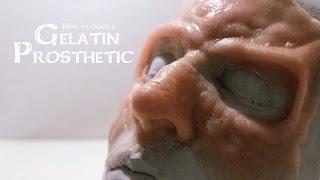 How to create a Gelatin Prosthetic sculpt mold cast