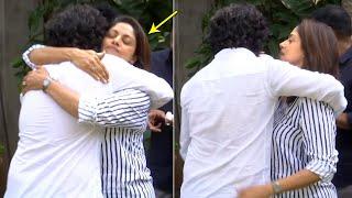 Hero Nani Tight HUGS Actress Nadhiya At Ante Sundaraniki Success Celebrations  Nazriya Fahadh  FH