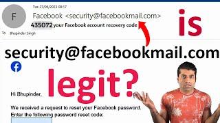 security@facebookmail.com is it legitimate