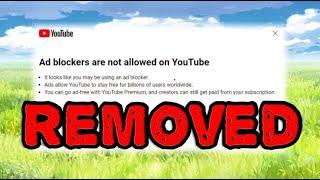 SOLVED Adblock on Youtube not working workaround  November 2023  Latest FIX