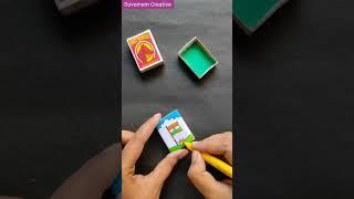 Match Box India Flag Match Box craft  India Flag Making #Matchbox #craft #youtubeshorts  #Shorts