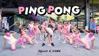 KPOP IN PUBLIC CHALLENGE HyunA&DAWN _ PING PONG Dance Cover by DAZZLING from Taiwan