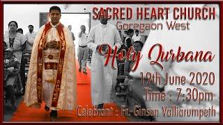Syro Malabar Holy Qurbana in Malayalam  19th June  Feast of Sacred Heart Church  Fr. Ginson