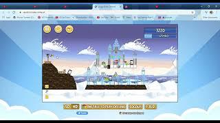 Angry Birds Chrome Seasons Greedings Level 5 walkthrough  AB Winter Wonderland level