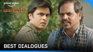 Dialogues We Can Never Forget Ft. Panchayat  Sachiv Ji Bhushan Rinki  Prime Video India