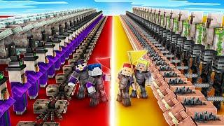 WER HAT DIE BESTE MINECRAFT MONSTER ARMEE? RANDOMIZER 2vs2 BATTLE