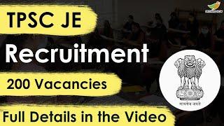 TPSC JE Recruitment 2023 Notification  200 Vacancies  Application Form