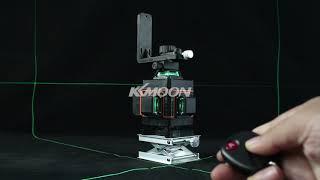 KKmoon Multifunctional 16 Lines Level Tool Vertical Horizontal Line with Self-leveling Function