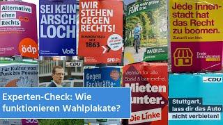 Experten-Check - Wie funktionieren Wahlplakate?  STUGGI.TV