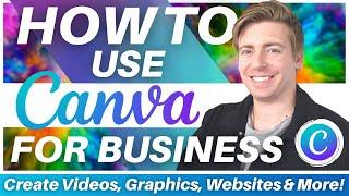 How to use Canva  Create Videos Websites Content & More for Free