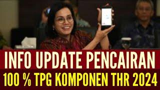 INFO TERKINI TPG KOMPONEN THR 2024 CAIR DI BEBERAPA DAERAH.