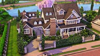 Huge Generations Family Home  The Sims 4 Speed Build