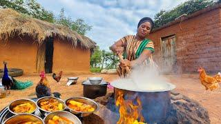 Experience The Flavors Of Africa Cooking Ebitooke And Meat Sauce In A Traditional Village ️