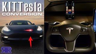 Turning a TESLA into KNIGHT RIDER’S K.I.T.T - KITTesla part 1