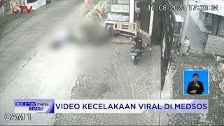 Viral Video ABG di Bandung Terlempar dari Motor Gegara Rem Blong #BuletiniNewsSiang 1308