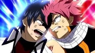 FAIRYTAIL- Natsu and Gray Funny Fighting Moments