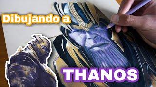 Cómo Dibujar a Thanos con Lápices de Colores  Frank Artworks