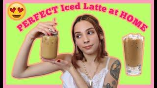 How to Make The PERFECT Vegan Iced Latte at Home