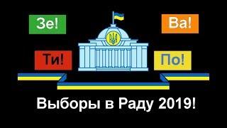 Выборы в Раду 21.7.2019 Прогноз