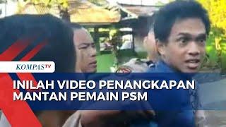 Detik-Detik Penangkapan Hisyam Tolle Eks Pemain PSM yang Lukai Petugas Keamanan