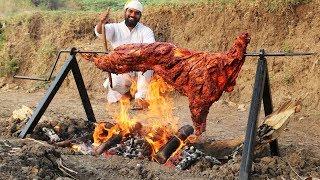 Whole Lamb Roast Recipe   Grilled Full Goat Recipe  Nawabs kitchen