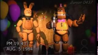 FNAF Fredbears Family Diner birthday night