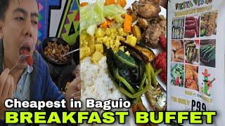 CHEAPEST IN BAGUIO  Fiesta Vista Eat all You Can Breakfast Buffet at Php 99 along Rimando Road