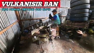 PROSES VULKANISIR BAN MOBIL TRUK  RETREADING TRUCK TIRES