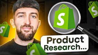 How to Do Product Research for Shopify Dropshipping 2024