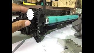 HOW TO REPLACE CANON IR 2520 2525 2530 DRUM AND BLADE