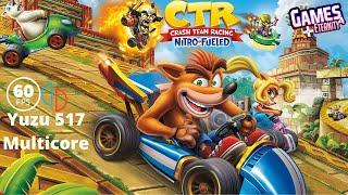 Yuzu 517 Multicore Crash Team Racing Nitro Fueled Mod 60FPS  Gameplay Largo  G4E