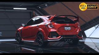 HONDA CIVIC TYPE R 2018  FORZA HORIZON 5  LOGITECH G29 STEERING WHEEL GAMEPLAY