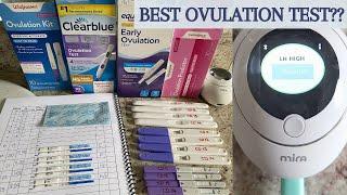 WHICH OVULATION TEST IS THE BEST? Testing 6 different ones with line progressions