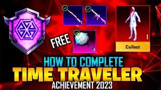 how to complete time traveler achievement in pubg mobile  bgmi time traveler achievement