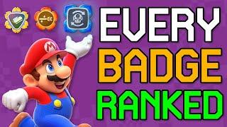 Ranking All 24 Badges In Super Mario Bros Wonder