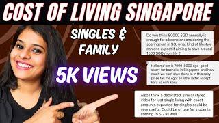 Cost of Living in Singapore Singapore Cost of Living for Indian Singapore Cost of LivingSingapore