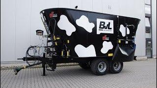 Feed Mixer Wagon - Mixer feeder  BvL V-MIX external loader