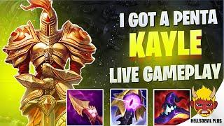 I GOT A PENTAKILL ON REWORKED KAYLE - Wild Rift HellsDevil Plus Gameplay