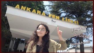 Okulumu Geziyoruz #vlog  Ankara Fen Lisesi Hakkında Her Şey + Soru-Cevap ve LGS tercihleri