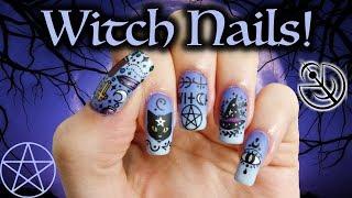 Halloween Witch Nails