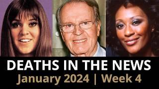 Who Died January 2024 Week 4  News