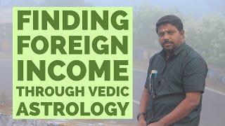 Finding Foreign Income through Vedic Astrology  by DINDIGUL P CHINNARAJ ASTROLOGER INDIA