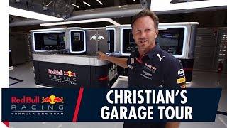 Christian Horners Red Bull Racing Garage Tour